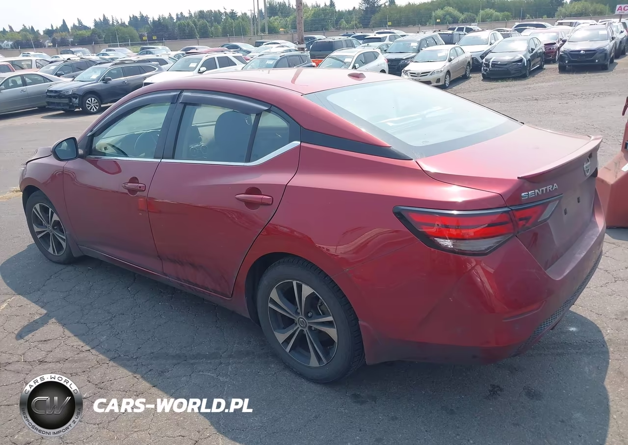 2022 Nissan Sentra Sv Xtronic Cvt VIN:3N1AB8CV5NY233084 - 3