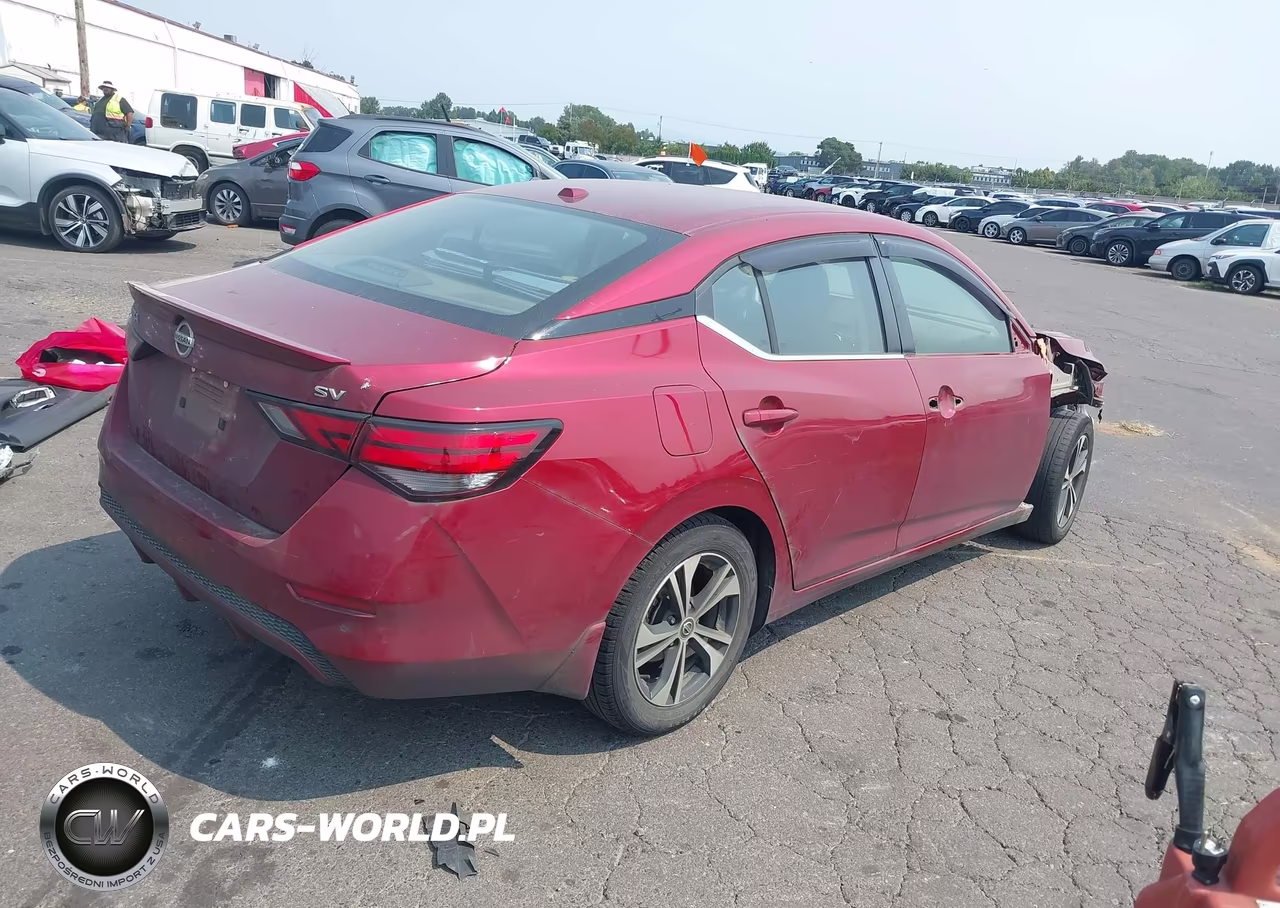 2022 Nissan Sentra Sv Xtronic Cvt VIN:3N1AB8CV5NY233084 - 4
