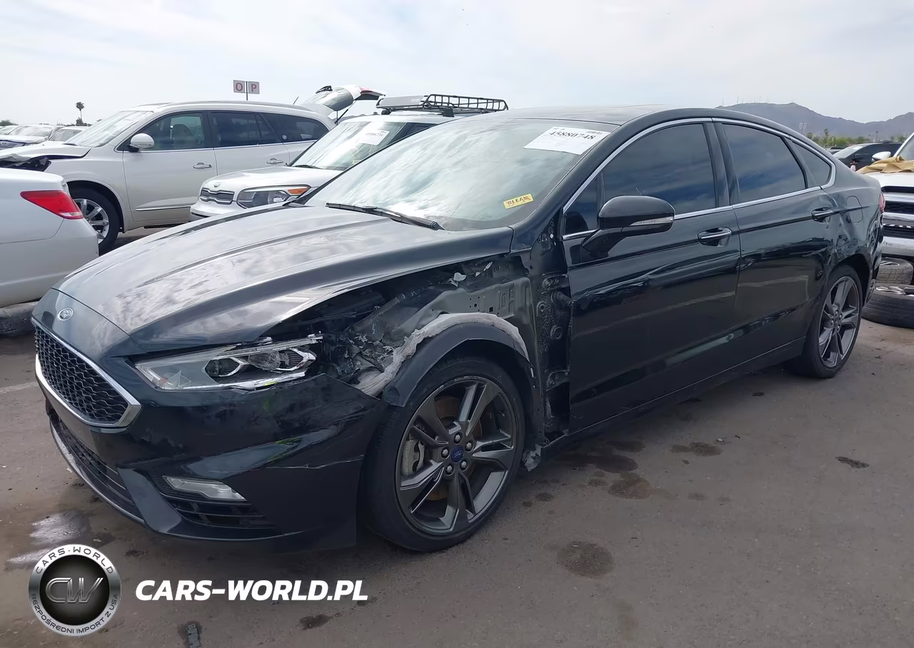 2017 Ford Fusion Sport VIN:3FA6P0VP6HR309078 - 2