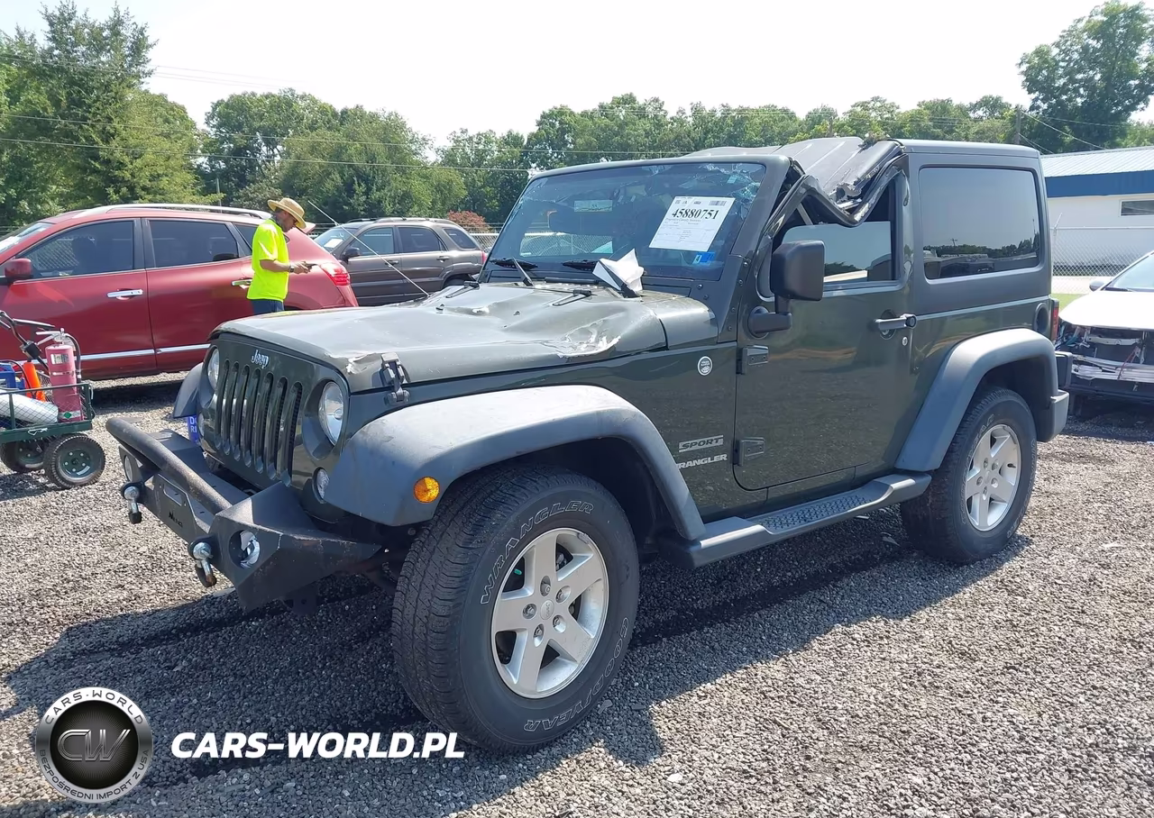 2015 Jeep Wrangler Sport VIN:1C4AJWAGXFL588819 - 2