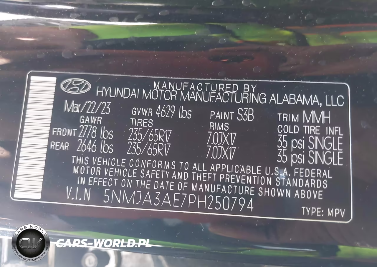 2023 Hyundai Tucson Se VIN:5NMJA3AE7PH250794 - 9
