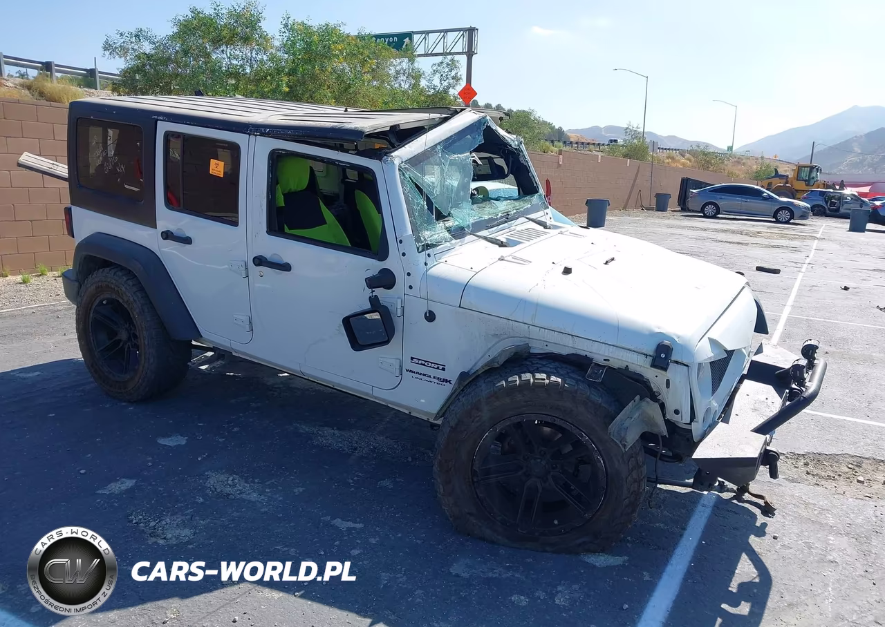 2018 Jeep Wrangler Jk Unlimited Sport S 4X4 – zdjęcie 1 z 15