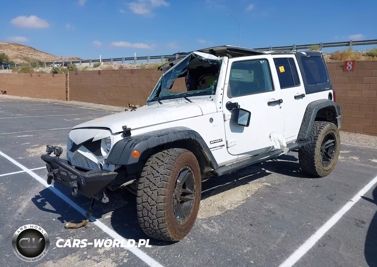 2018 Jeep Wrangler Jk Unlimited Sport S 4X4 VIN:1C4BJWDG0JL882271 - 2