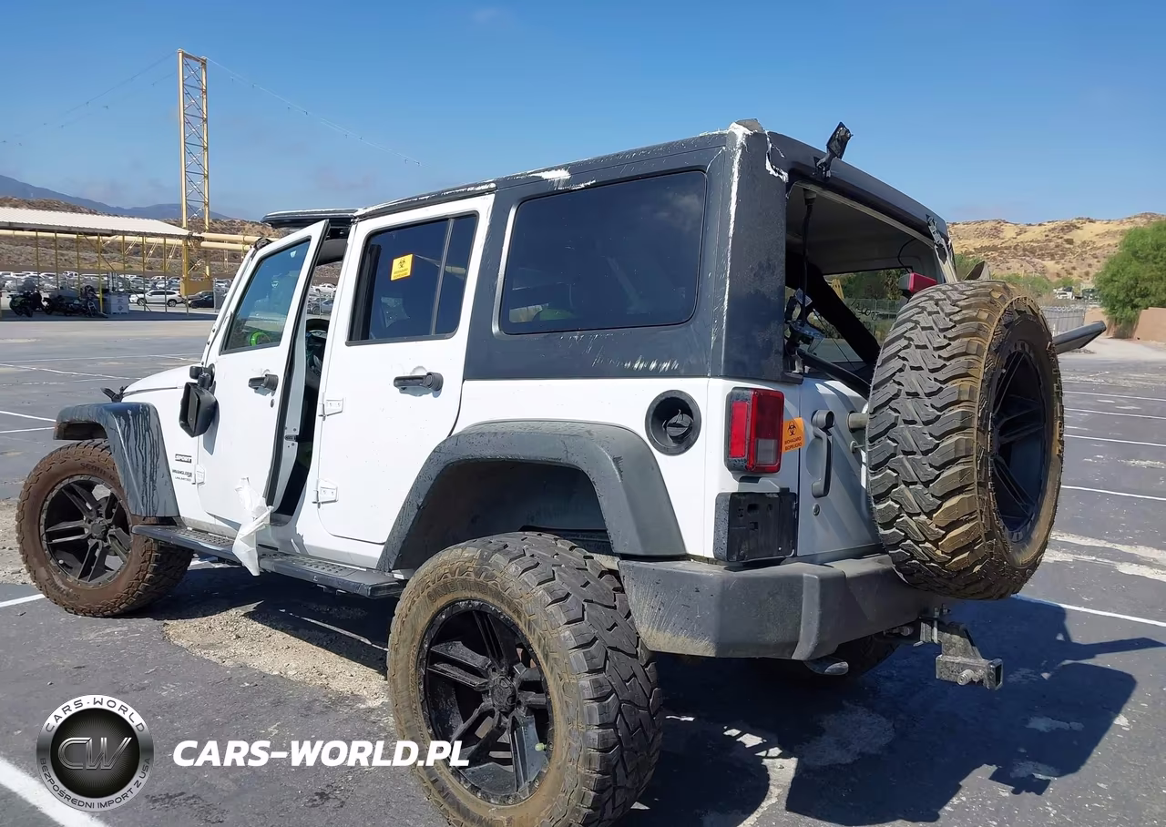 2018 Jeep Wrangler Jk Unlimited Sport S 4X4 VIN:1C4BJWDG0JL882271 - 3