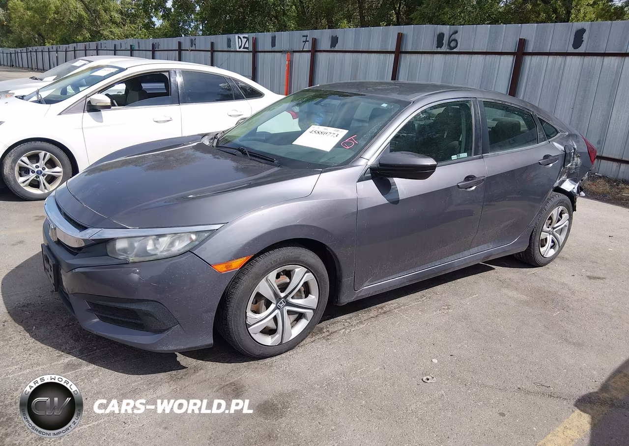 2018 Honda Civic Lx VIN:2HGFC2F56JH605462 - 2