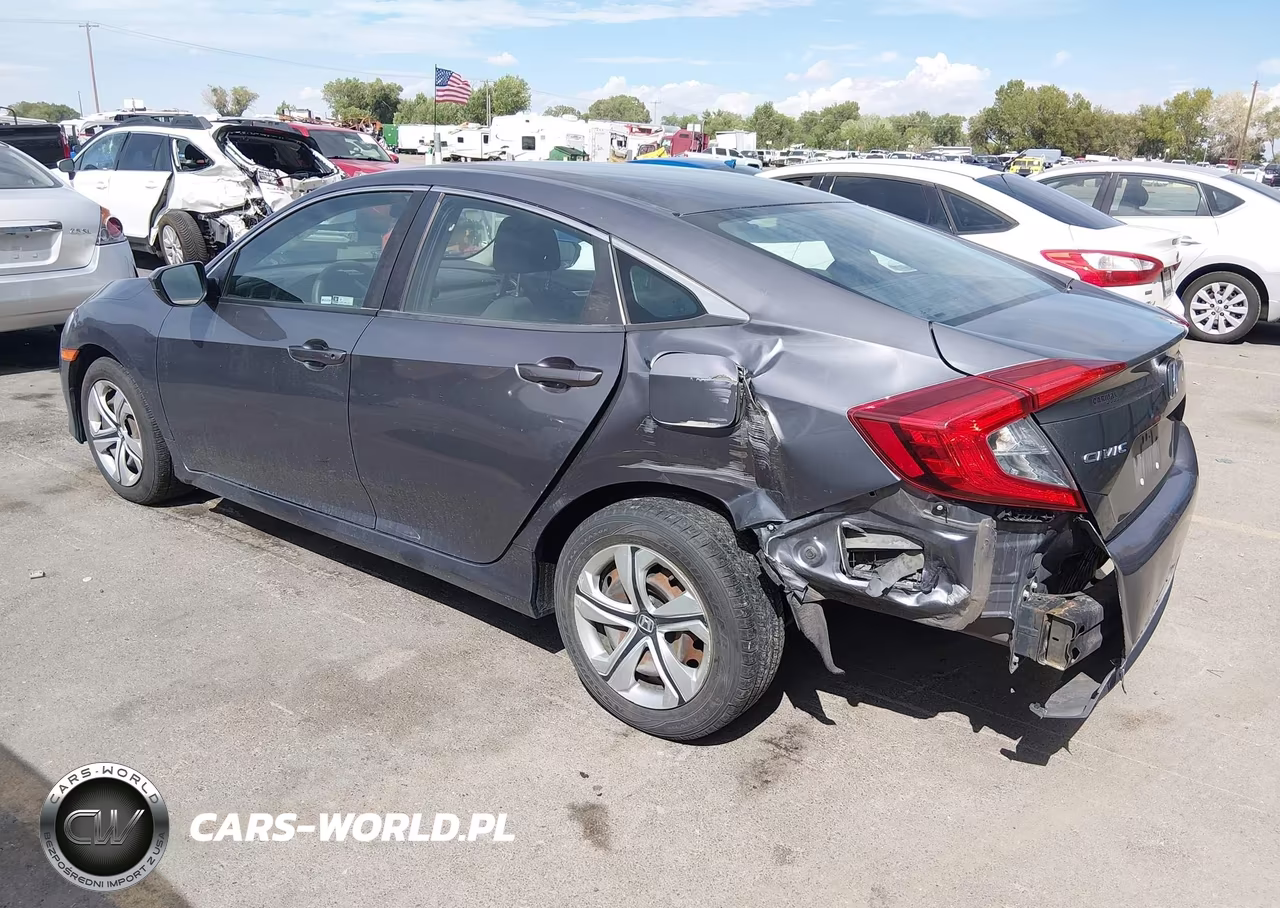 2018 Honda Civic Lx VIN:2HGFC2F56JH605462 - 3