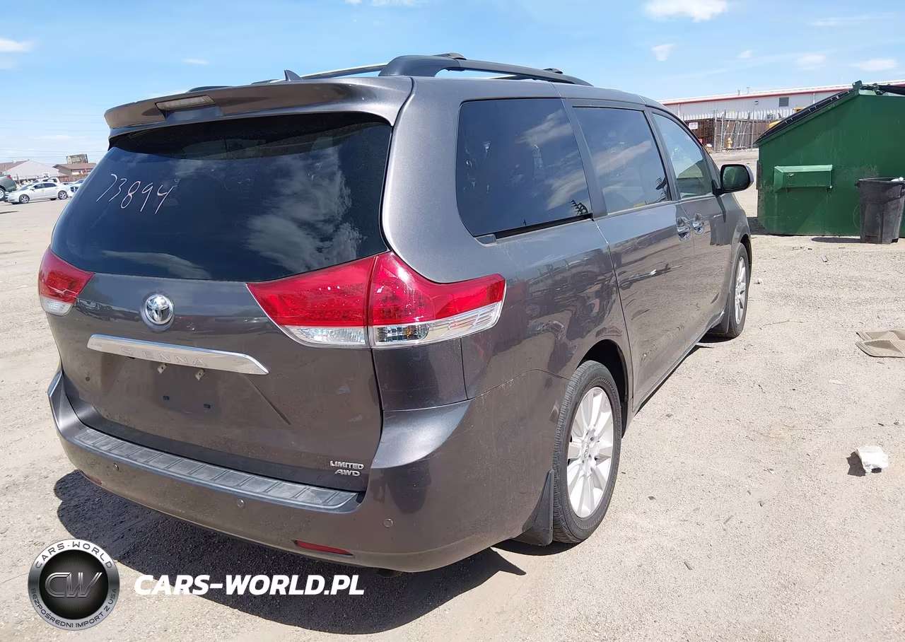 2012 Toyota Sienna Limited 7 Passenger VIN:5TDDK3DC8CS030771 - 4