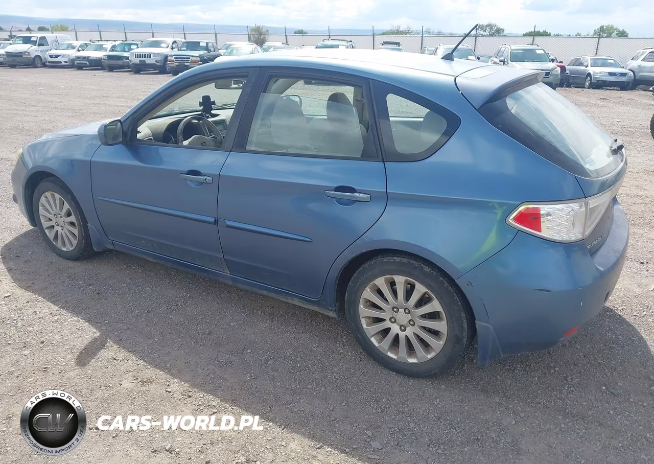 2008 Subaru Impreza 2.5I VIN:JF1GH61608H808509 - 3