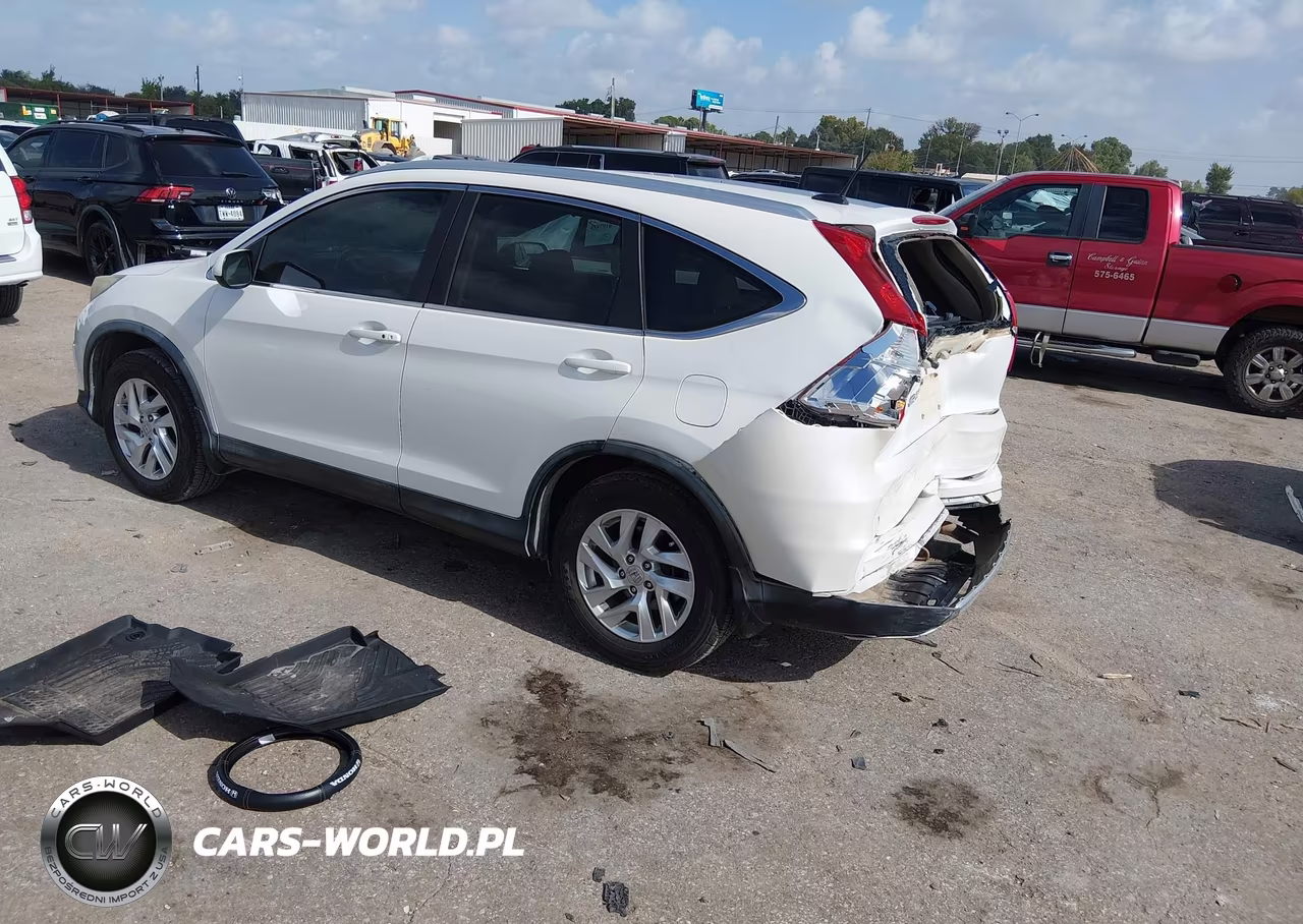 2015 Honda Cr-V Ex-L VIN:5J6RM3H77FL011271 - 3