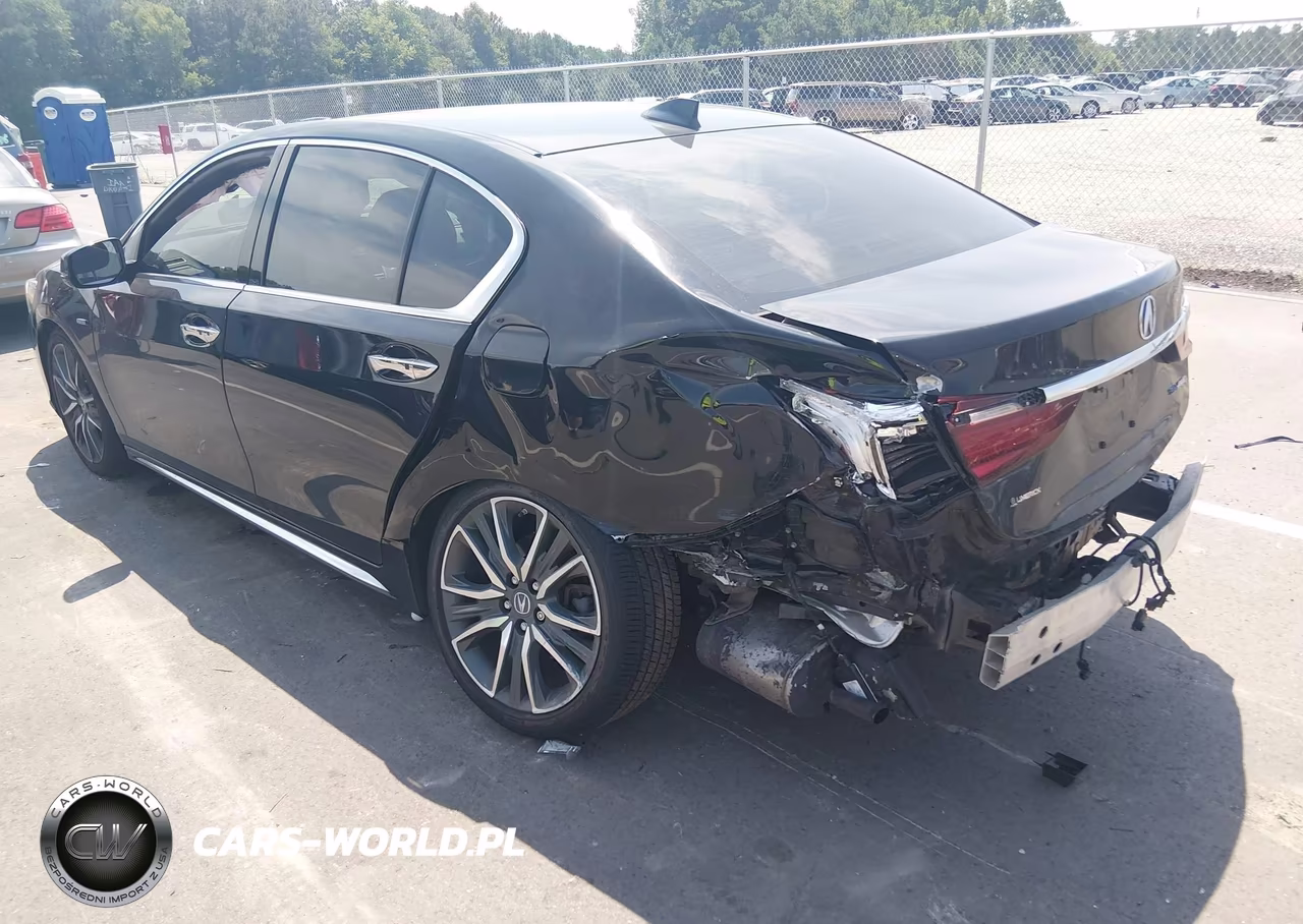 2018 Acura Rlx Sport Hybrid Advance Package VIN:JH4KC2F99JC000496 - 3