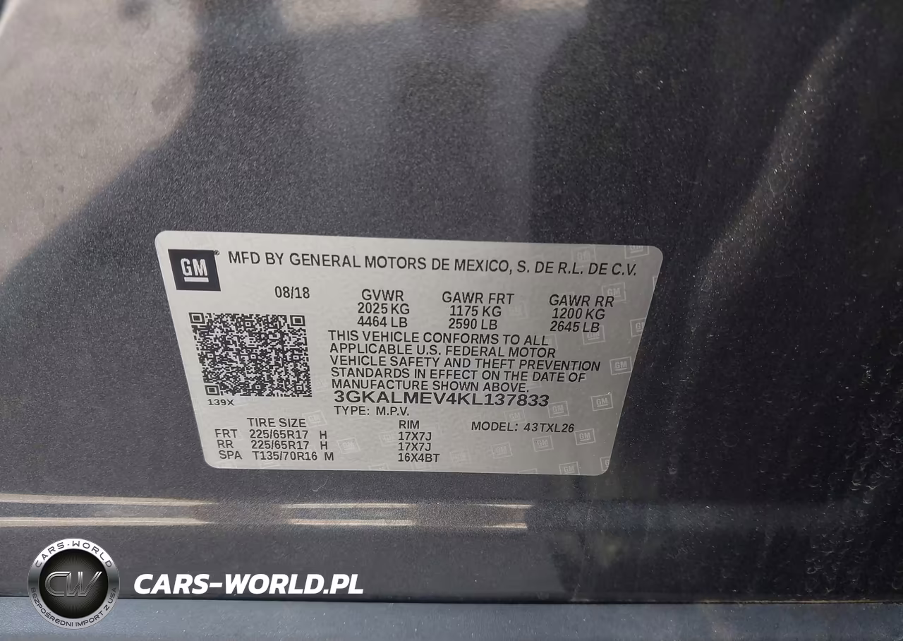 2019 GMC Terrain Sle VIN:3GKALMEV4KL137833 - 9