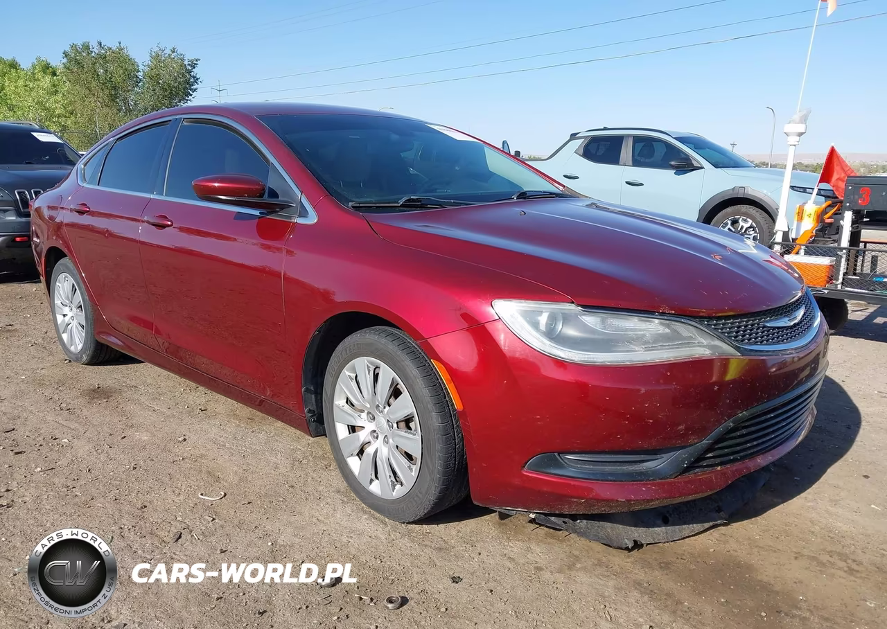 2016 Chrysler 200 Lx VIN:1C3CCCFB3GN158302 - 1