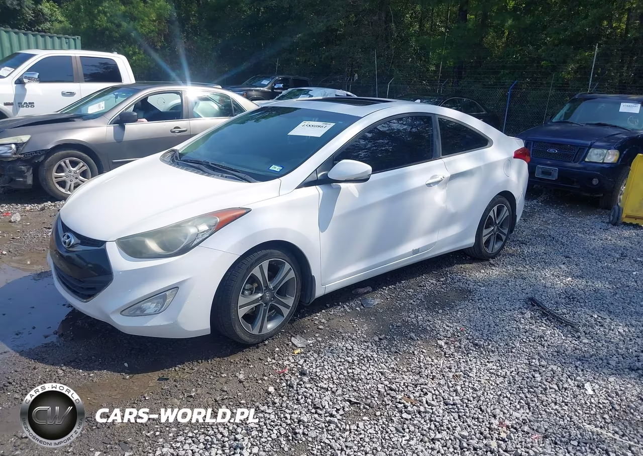 2013 Hyundai Elantra Se VIN:KMHDH6AE8DU022796 - 2