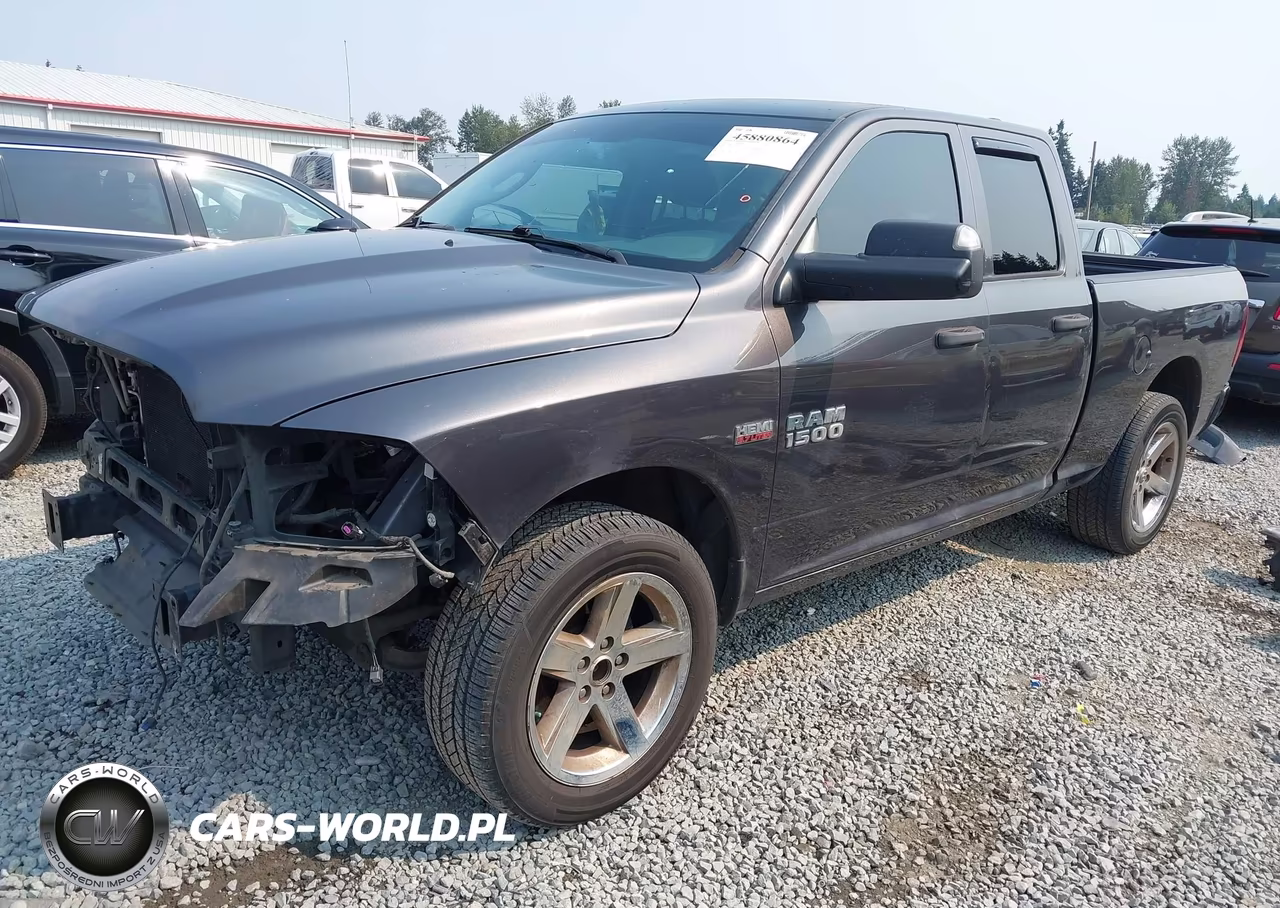 2017 Ram 1500 Express 4X4 6'4 Box VIN:1C6RR7FT9HS795385 - 2