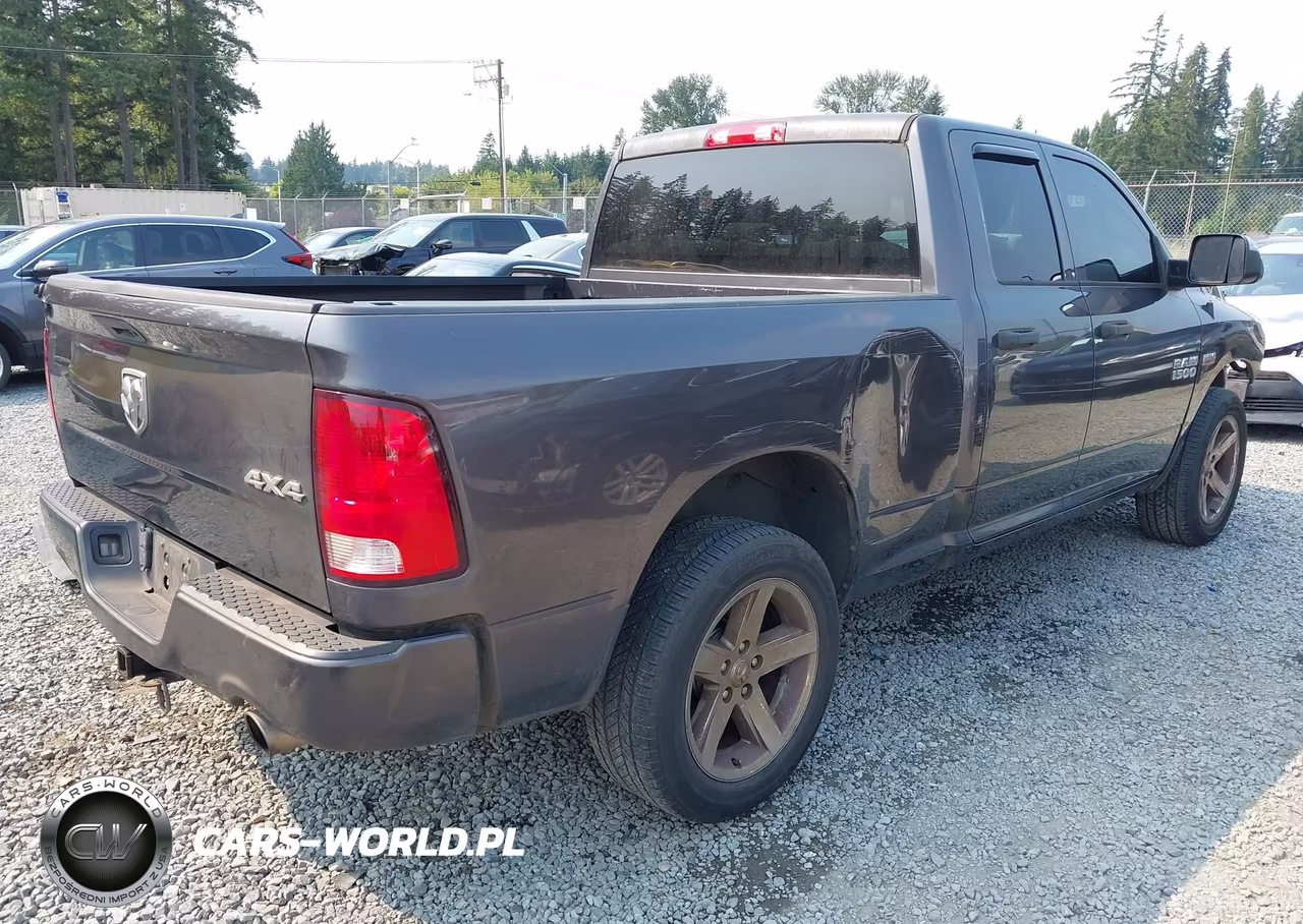 2017 Ram 1500 Express 4X4 6'4 Box VIN:1C6RR7FT9HS795385 - 4