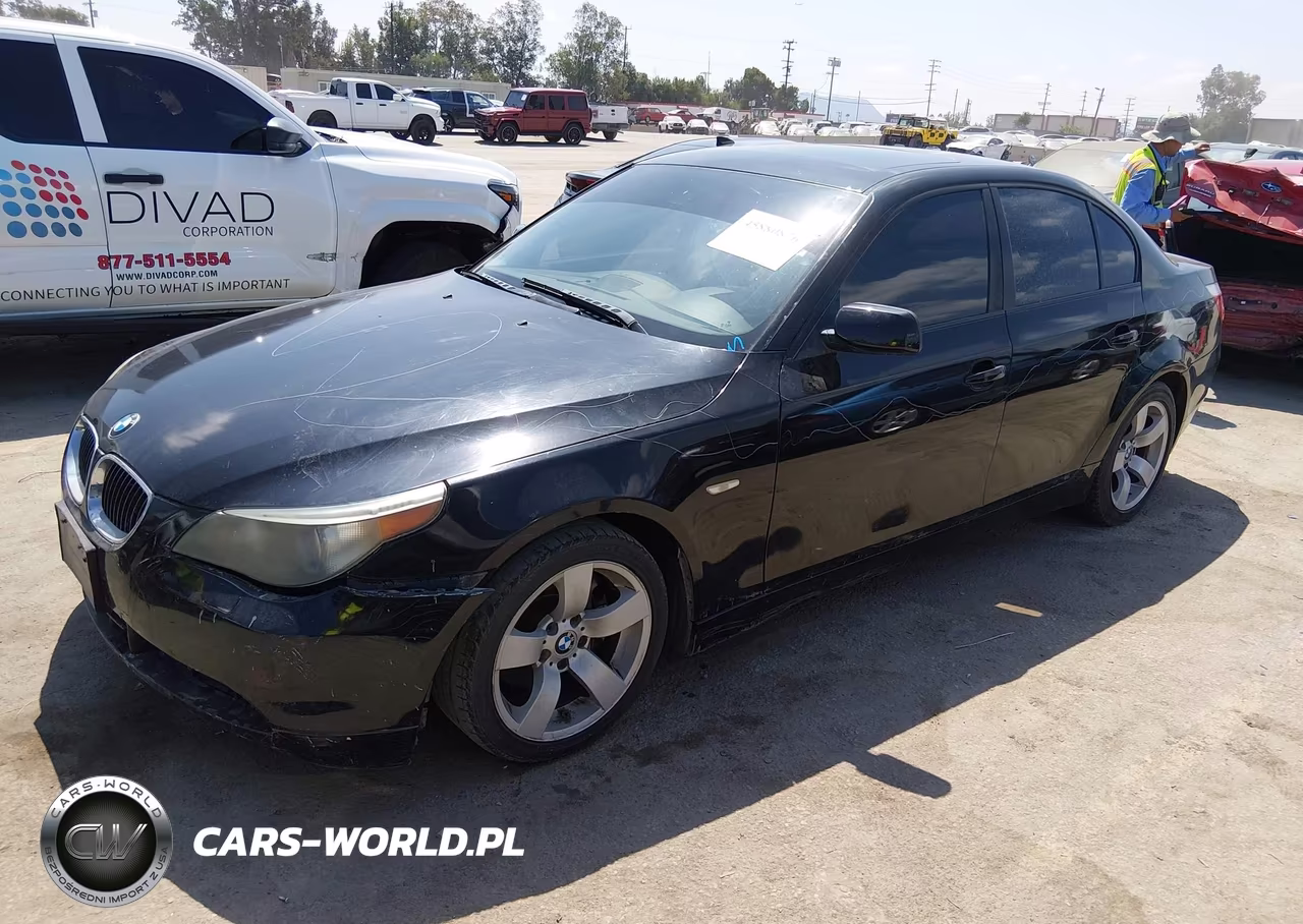 2007 BMW 525I VIN:WBANE535X7CW63707 - 2