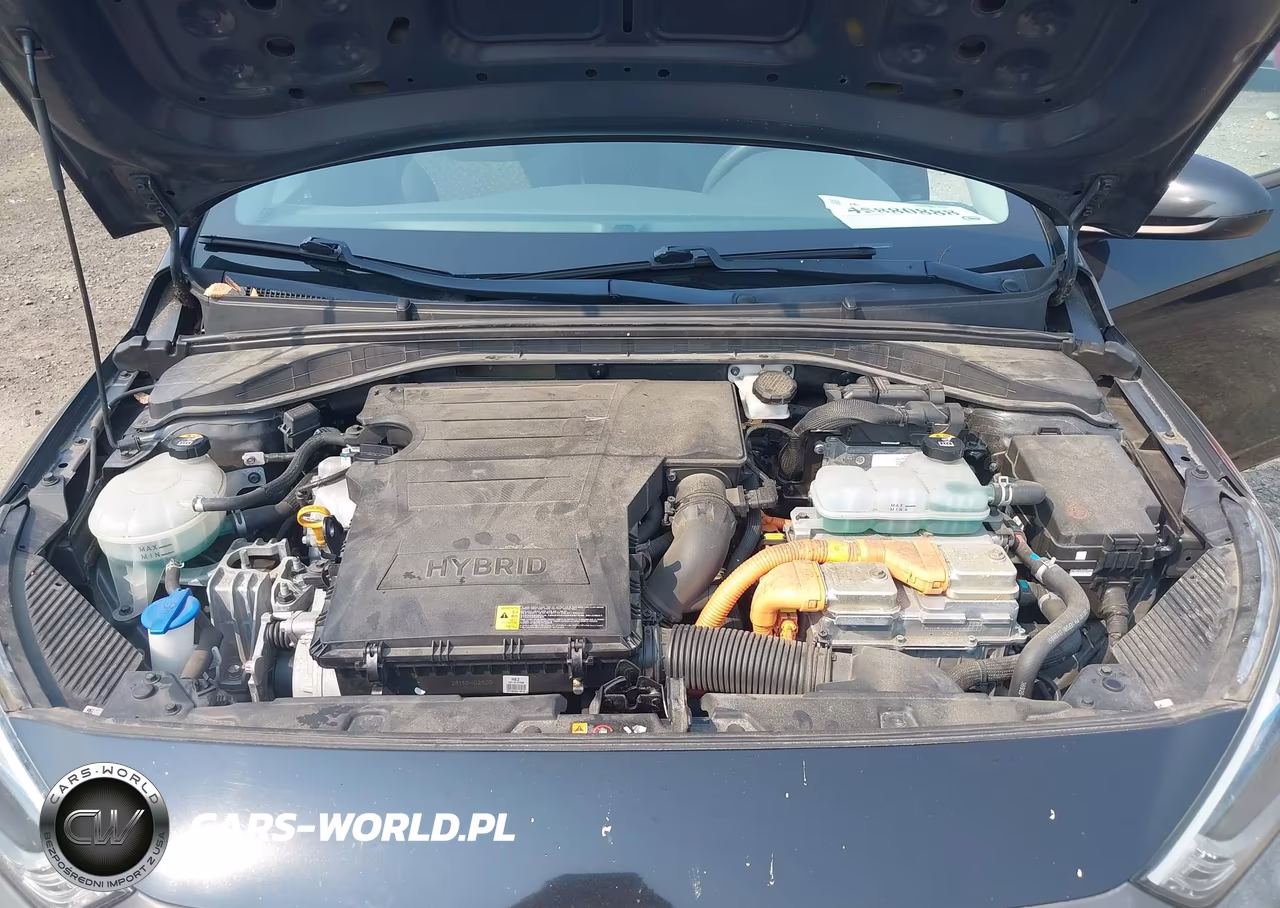 2019 Hyundai Ioniq Hybrid Blue VIN:KMHC65LC7KU159507 - 10