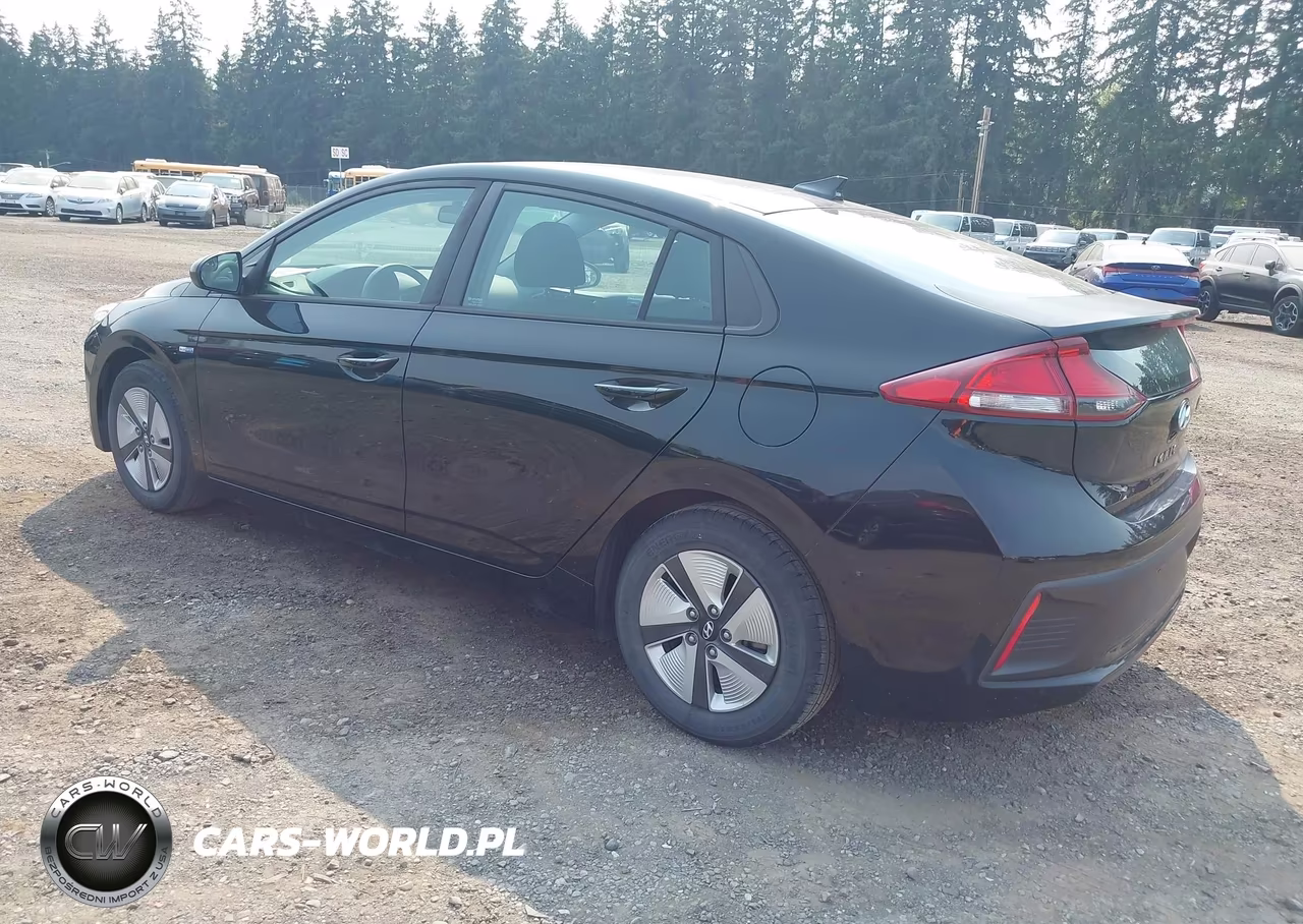 2019 Hyundai Ioniq Hybrid Blue VIN:KMHC65LC7KU159507 - 3