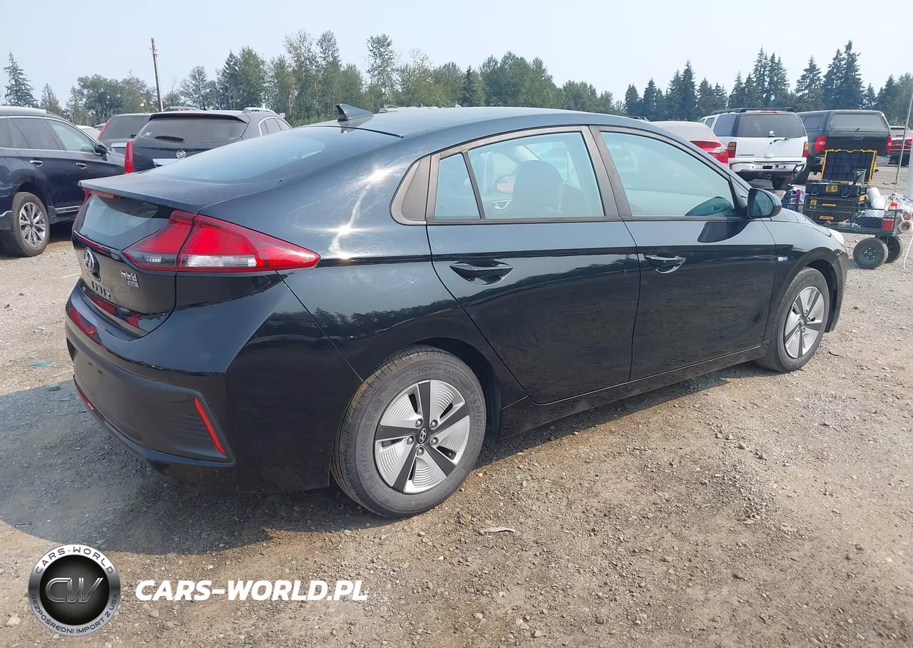 2019 Hyundai Ioniq Hybrid Blue VIN:KMHC65LC7KU159507 - 4