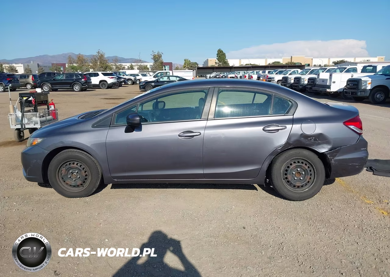 2014 Honda Civic Lx VIN:19XFB2F51EE204341 - 14