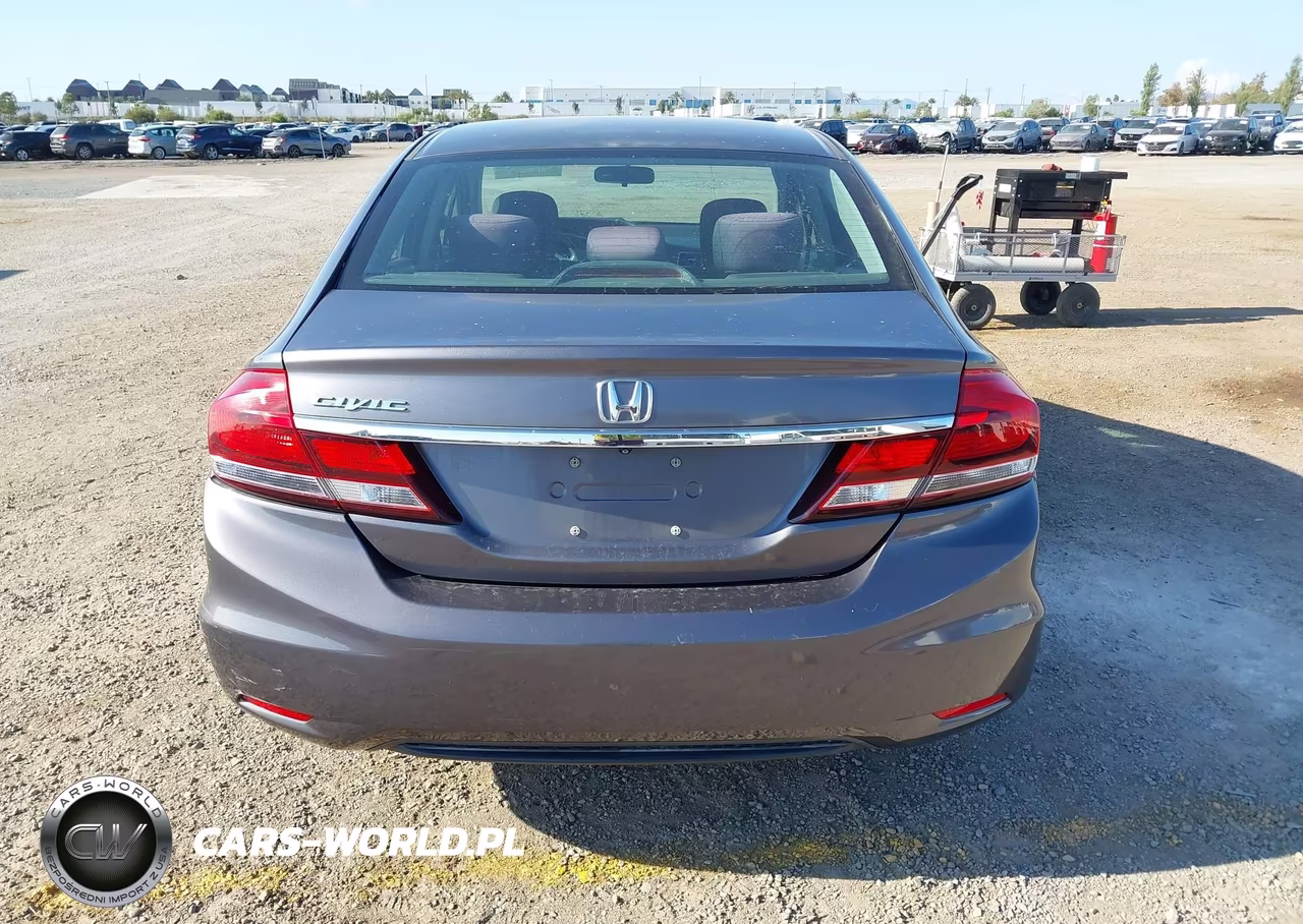 2014 Honda Civic Lx VIN:19XFB2F51EE204341 - 16
