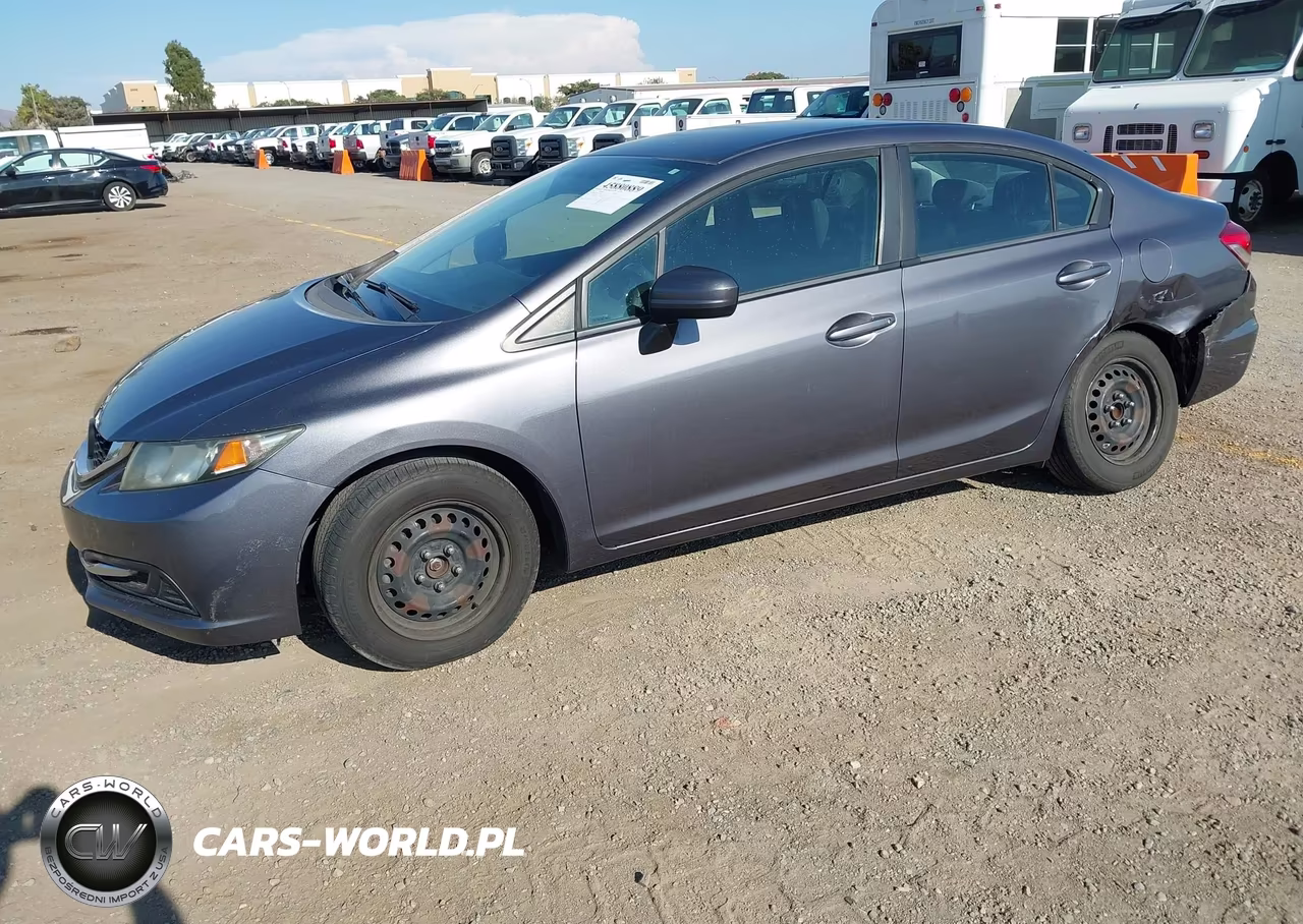 2014 Honda Civic Lx VIN:19XFB2F51EE204341 - 2