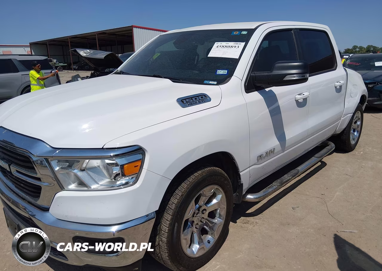 2021 Ram 1500 Lone Star 4X2 5'7 Box VIN:1C6RREFT9MN584684 - 2