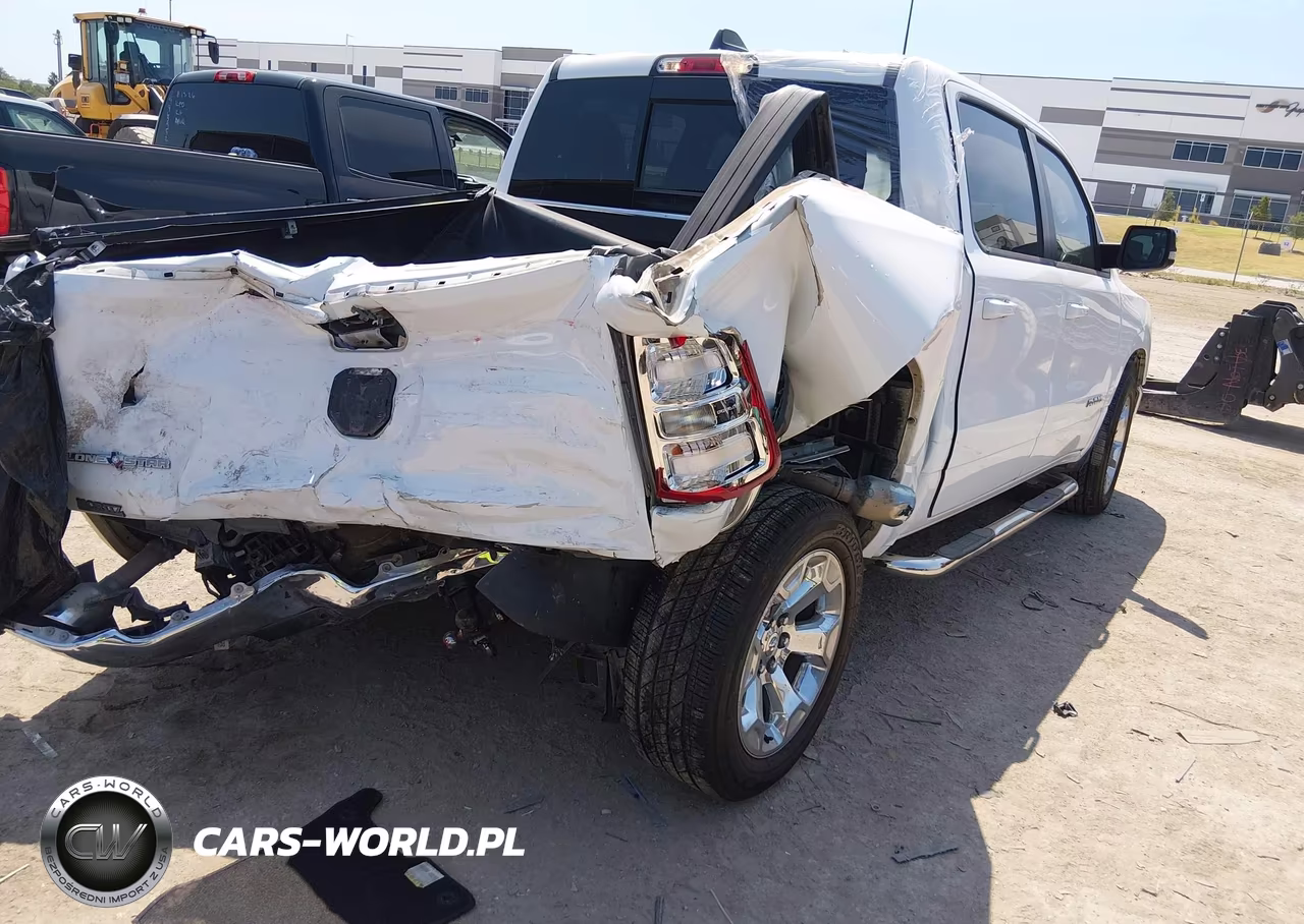 2021 Ram 1500 Lone Star 4X2 5'7 Box VIN:1C6RREFT9MN584684 - 4