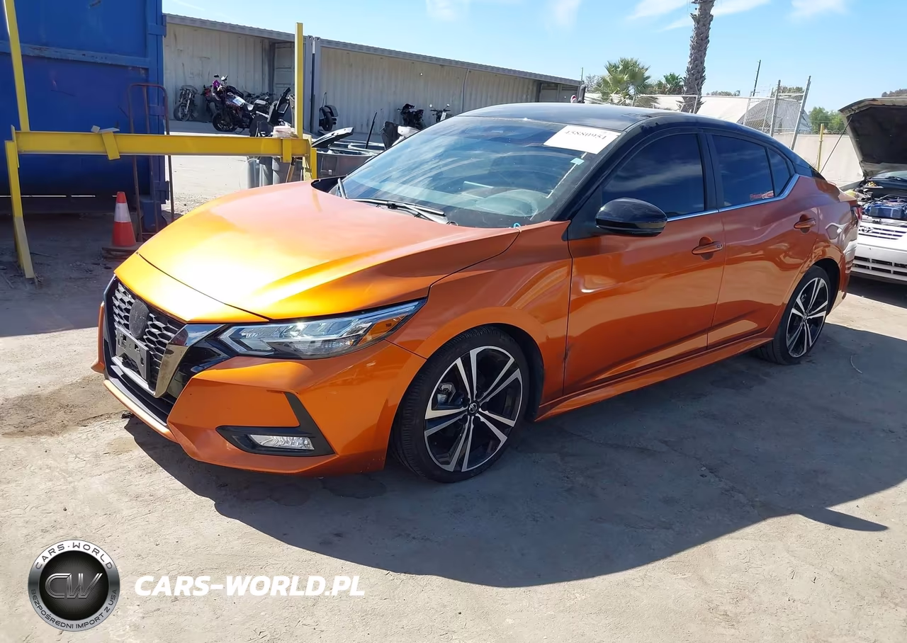 2022 Nissan Sentra Sr Xtronic Cvt VIN:3N1AB8DV8NY236088 - 2