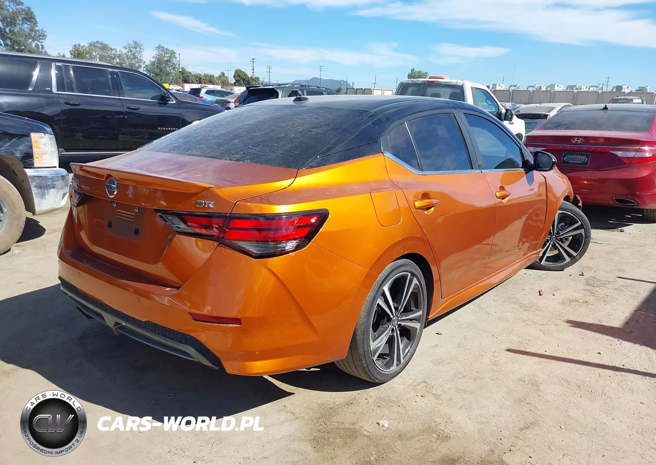 2022 Nissan Sentra Sr Xtronic Cvt VIN:3N1AB8DV8NY236088 - 4