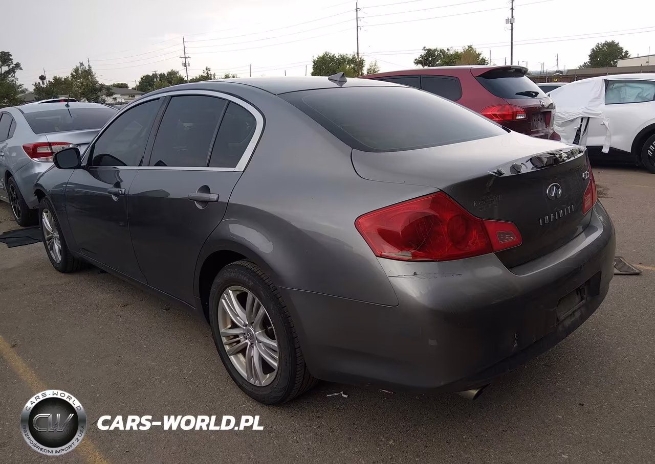 2011 Infiniti G25X VIN:JN1DV6AR1BM650277 - 3
