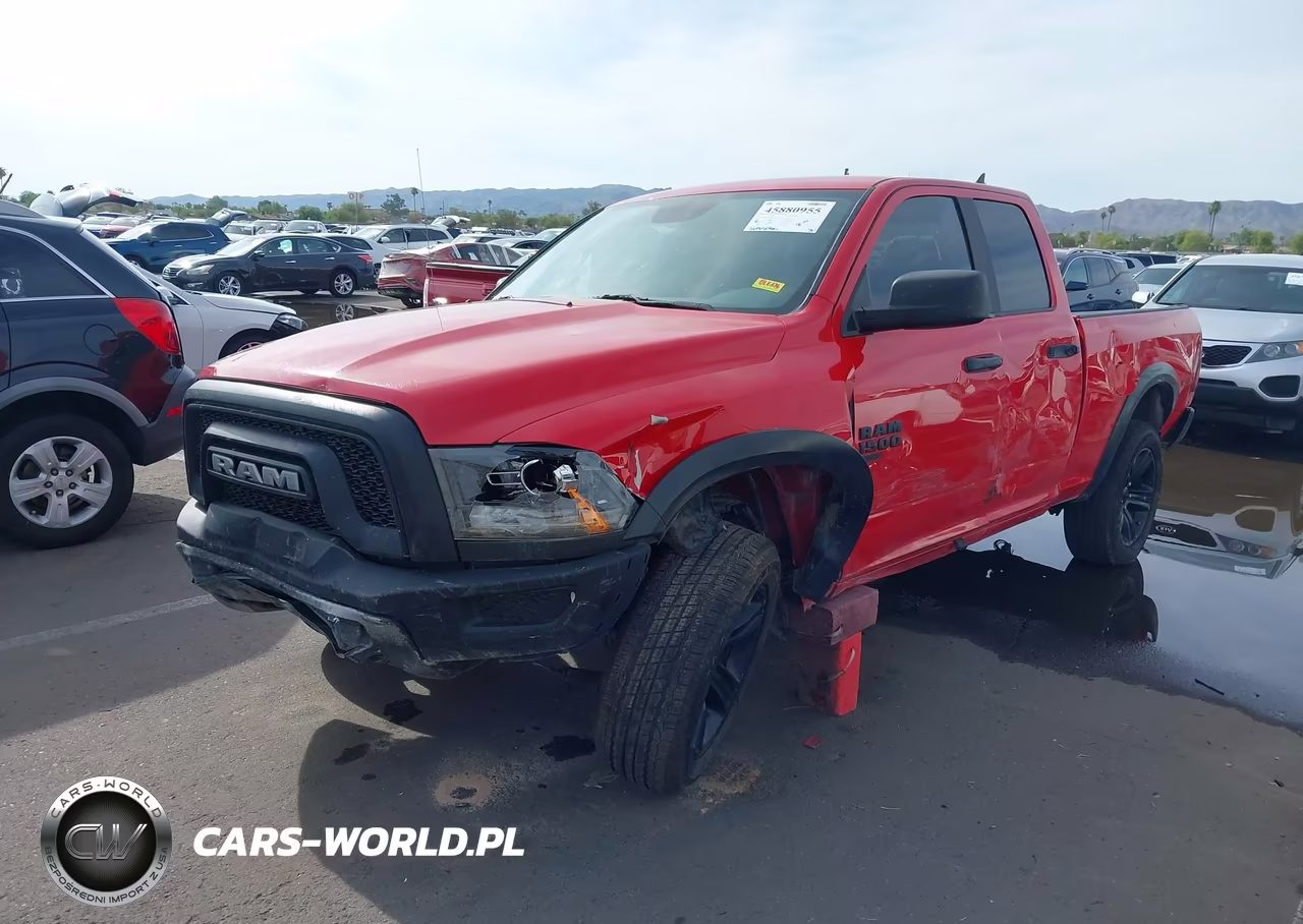 2021 Ram 1500 Classic Warlock 4X2 6'4 Box VIN:1C6RR6GG9MS563875 - 2