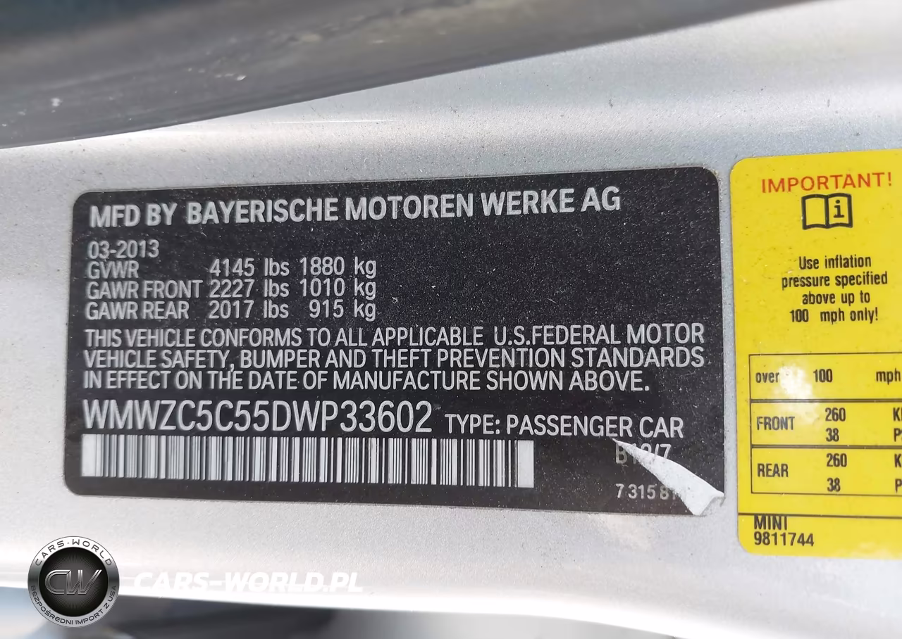 2013 Mini Countryman Cooper S VIN:WMWZC5C55DWP33602 - 9