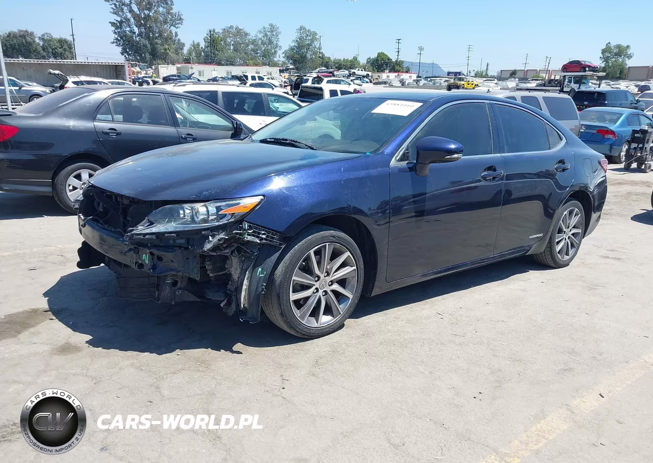 2016 Lexus Es 300H VIN:JTHBW1GG0G2101312 - 2