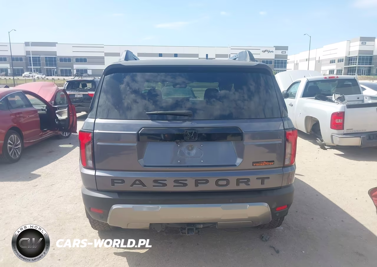 2026 Honda Passport Awd Trailsport Elite-Awd Trailsport Elite Blackout VIN:5FNYF9H83TB078780 - 16