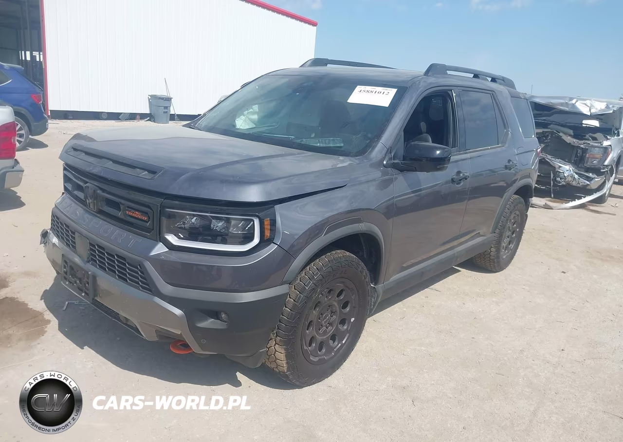 2026 Honda Passport Awd Trailsport Elite-Awd Trailsport Elite Blackout VIN:5FNYF9H83TB078780 - 2