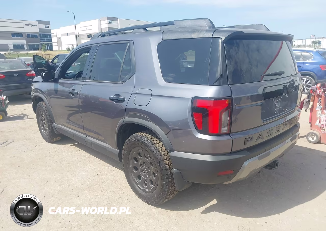 2026 Honda Passport Awd Trailsport Elite-Awd Trailsport Elite Blackout VIN:5FNYF9H83TB078780 - 3