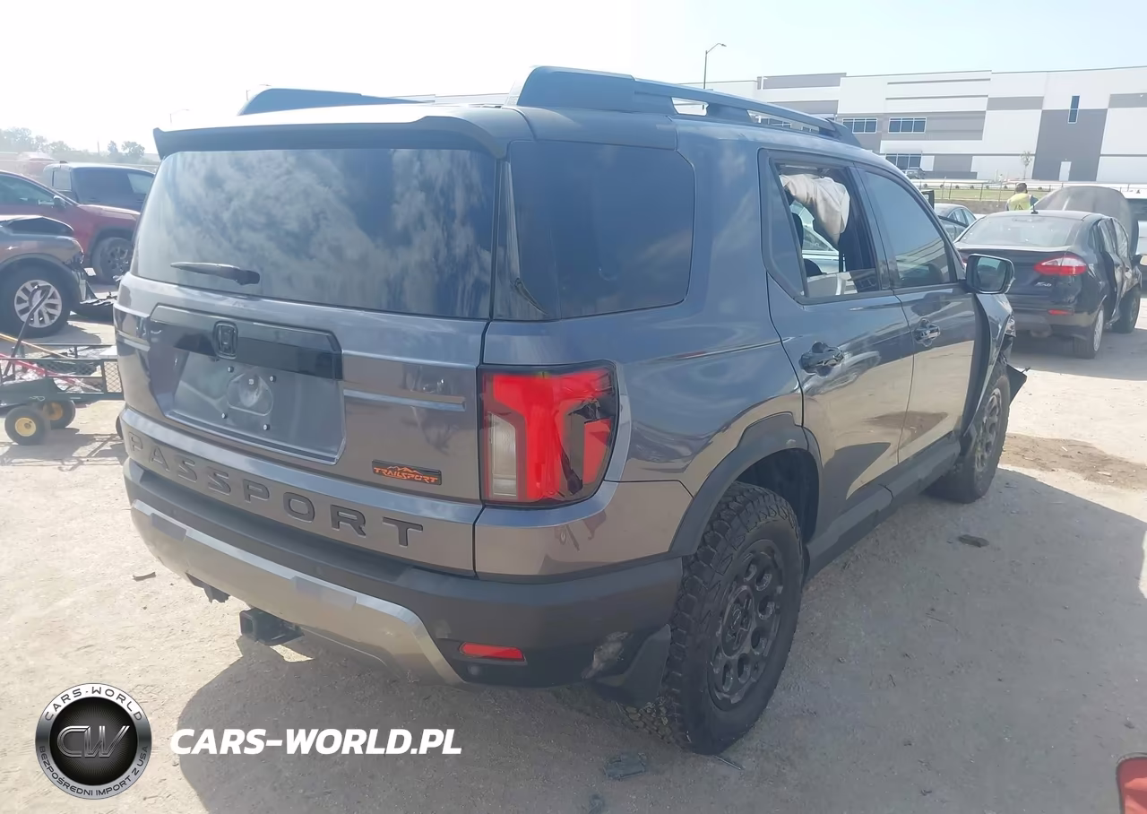 2026 Honda Passport Awd Trailsport Elite-Awd Trailsport Elite Blackout VIN:5FNYF9H83TB078780 - 4
