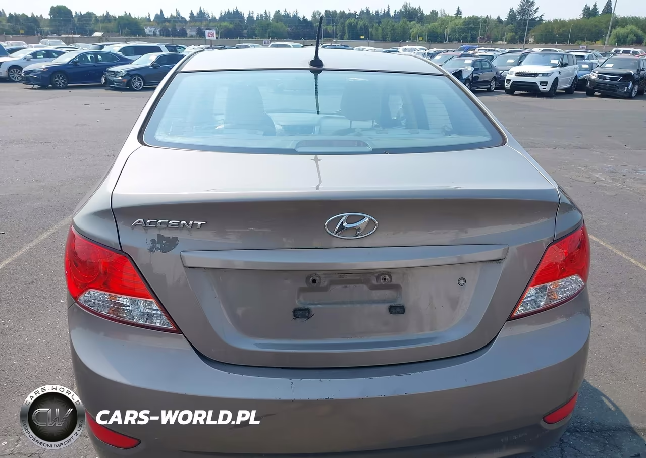 2013 Hyundai Accent Gls VIN:KMHCT4AE6DU491318 - 16