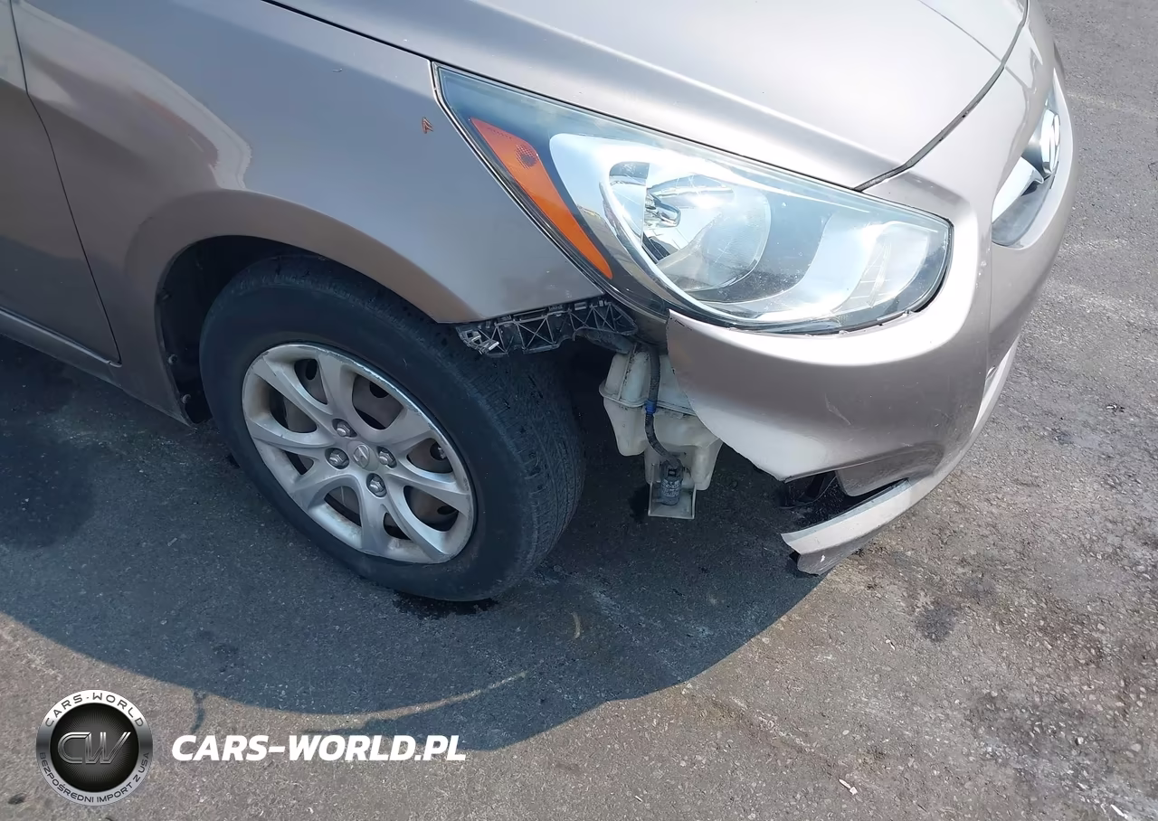 2013 Hyundai Accent Gls VIN:KMHCT4AE6DU491318 - 17