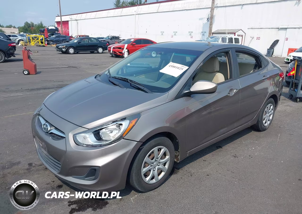 2013 Hyundai Accent Gls VIN:KMHCT4AE6DU491318 - 2