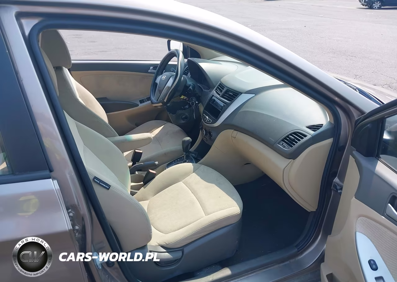 2013 Hyundai Accent Gls VIN:KMHCT4AE6DU491318 - 5