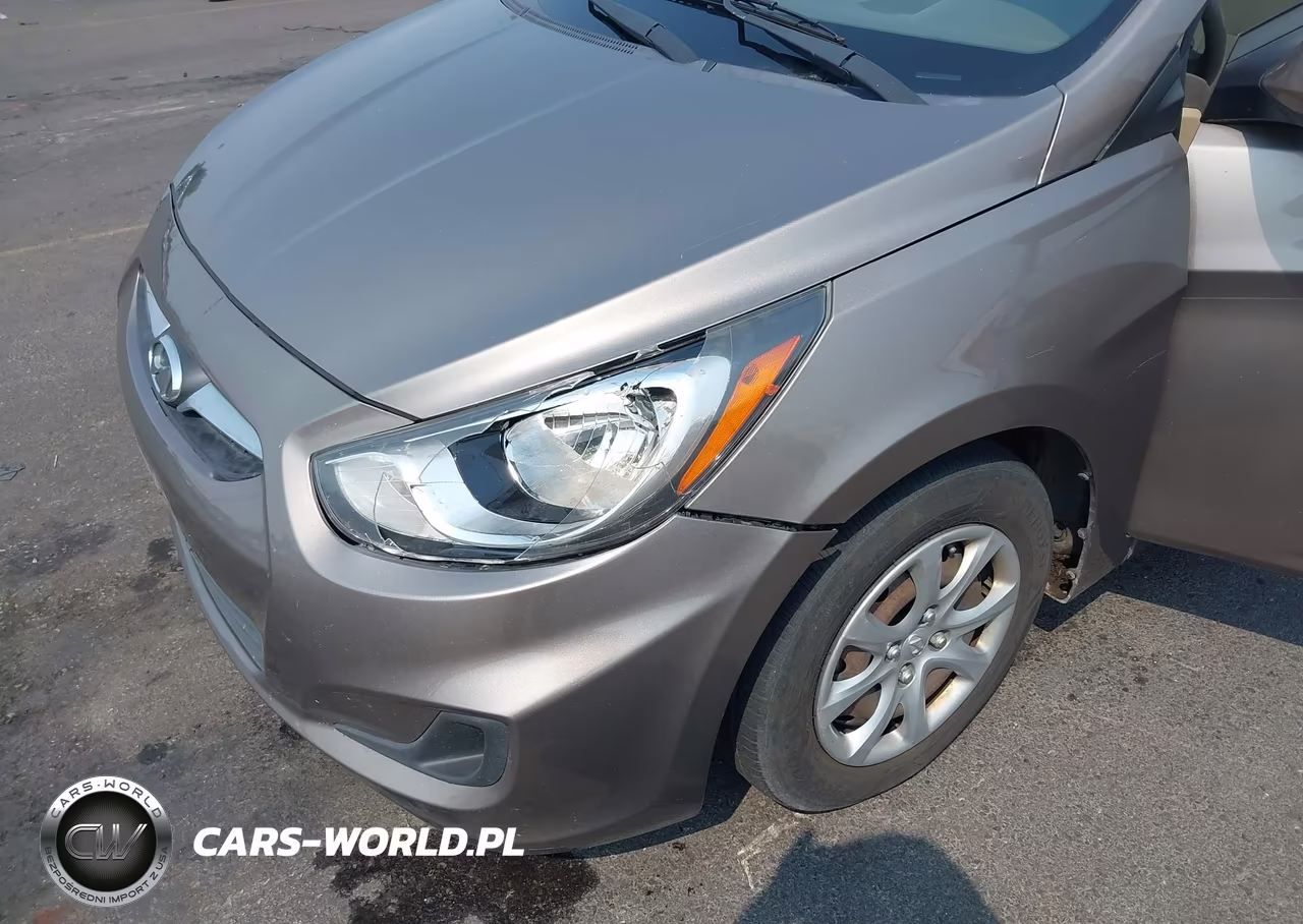 2013 Hyundai Accent Gls VIN:KMHCT4AE6DU491318 - 6