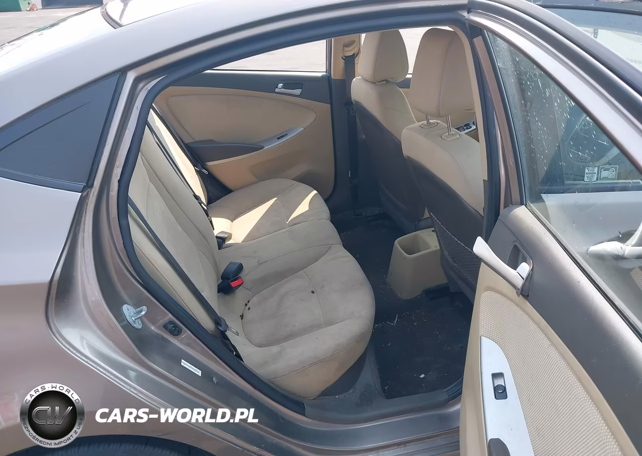 2013 Hyundai Accent Gls VIN:KMHCT4AE6DU491318 - 8
