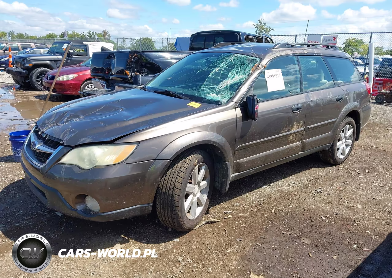2009 Subaru Outback 2.5I VIN:4S4BP61C597326926 - 2