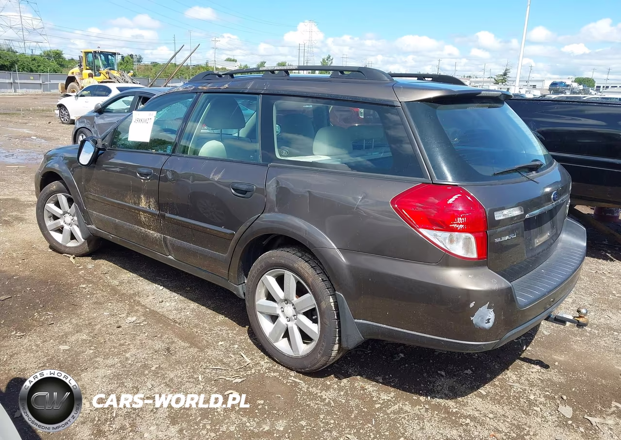 2009 Subaru Outback 2.5I VIN:4S4BP61C597326926 - 3