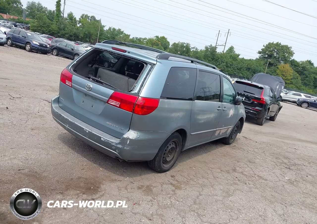 2004 Toyota Sienna Le VIN:5TDZA23C94S183925 - 4