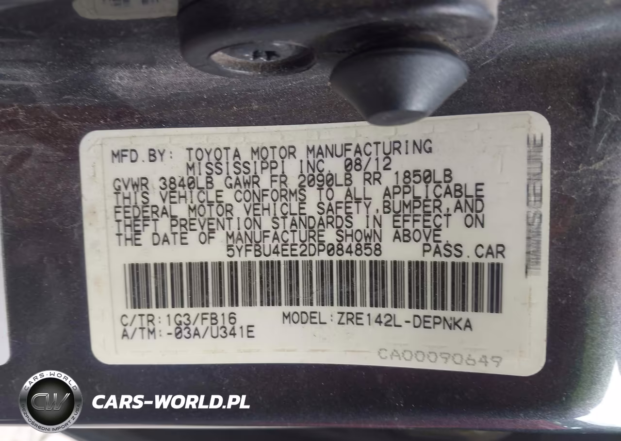 2013 Toyota Corolla Le VIN:5YFBU4EE2DP084858 - 9