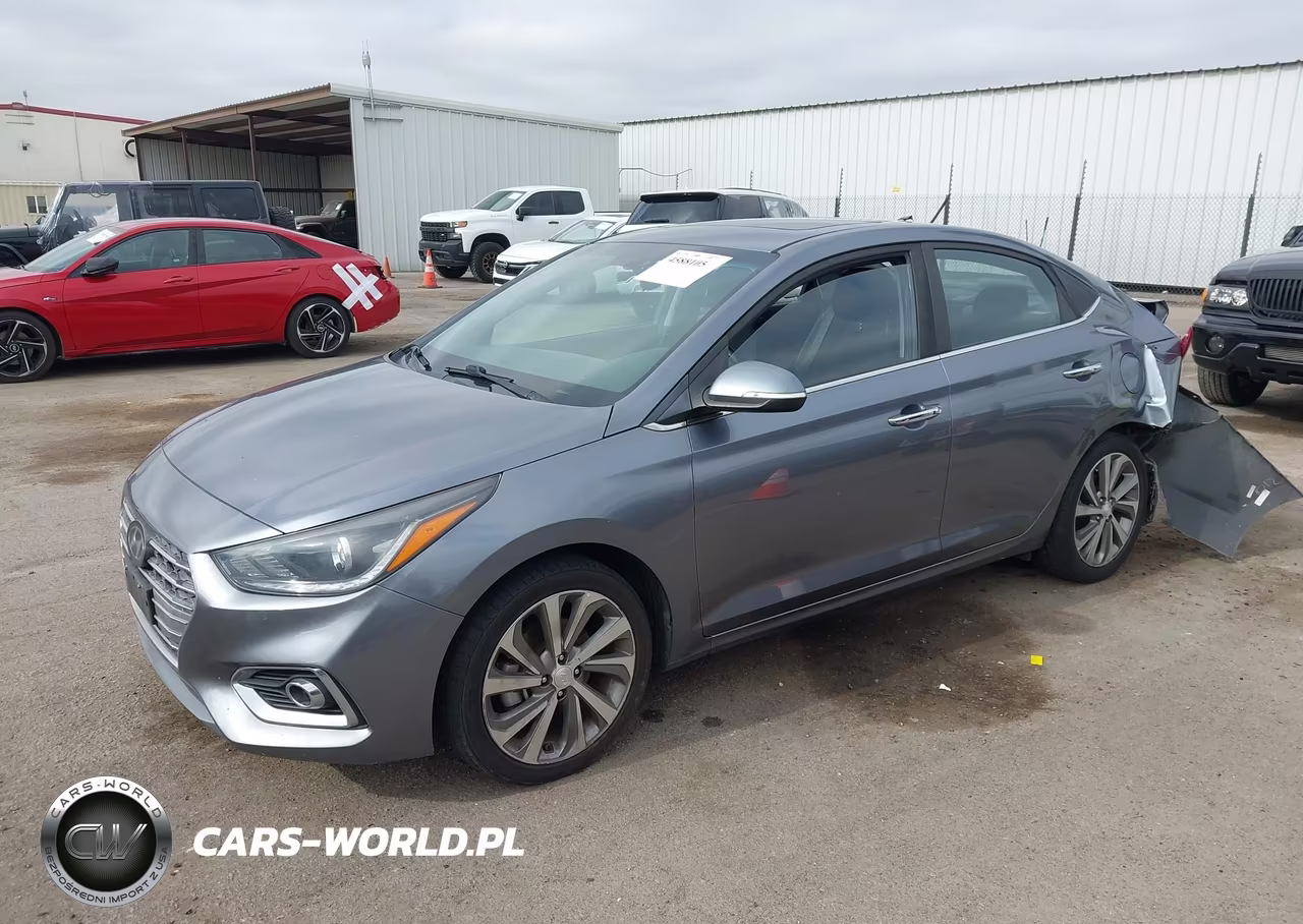 2019 Hyundai Accent Limited VIN:3KPC34A37KE055463 - 2
