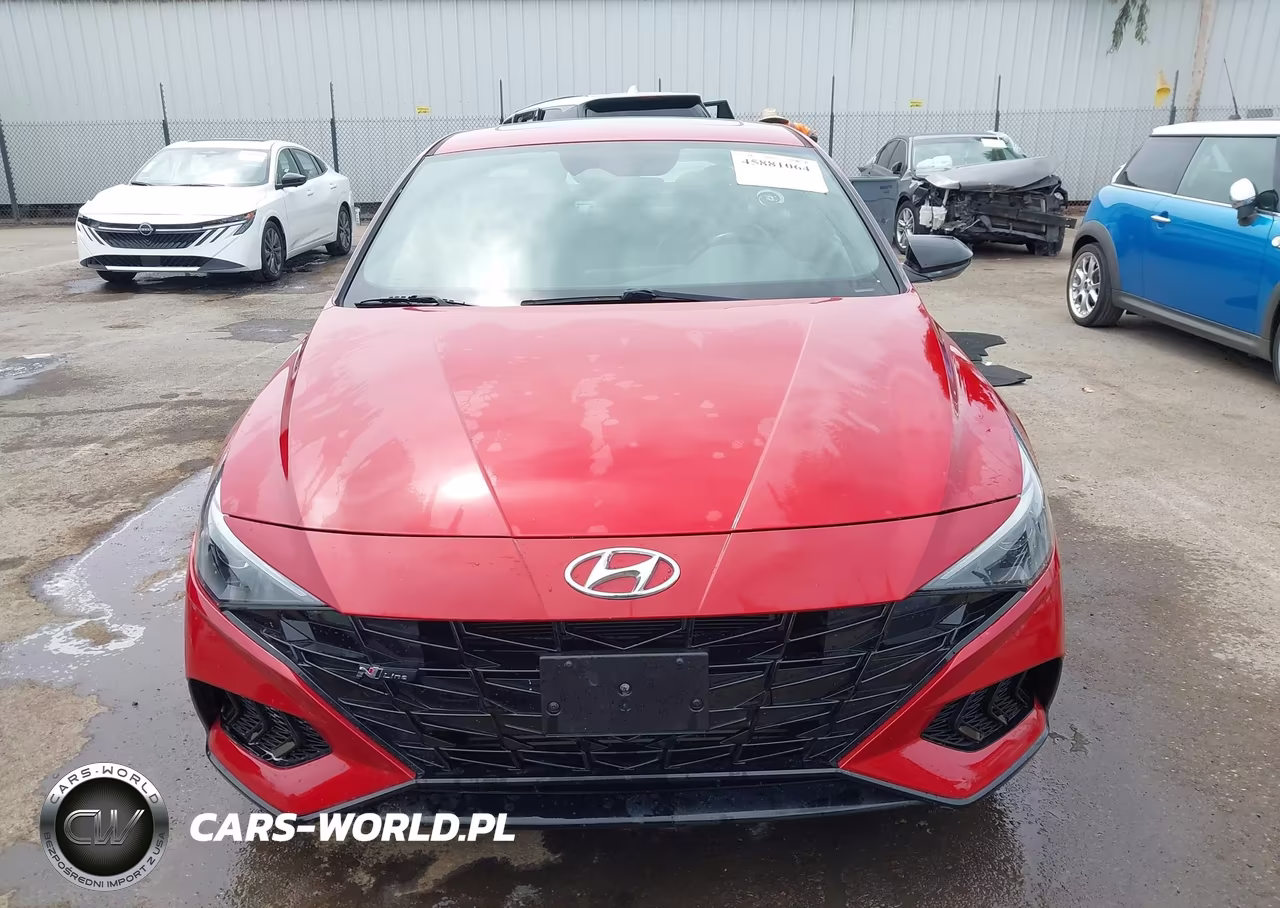 2022 Hyundai Elantra N Line VIN:KMHLR4AF7NU243295 - 13